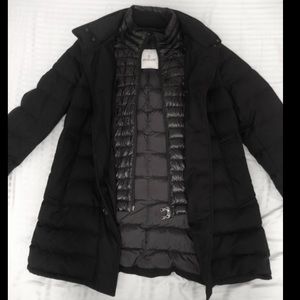 Authentic Moncler Winter down jacket coat black